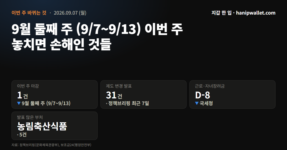 장려금 반기신청 D-8, 청년문화패스 10만원·청년미래적금 소득요건 폐지